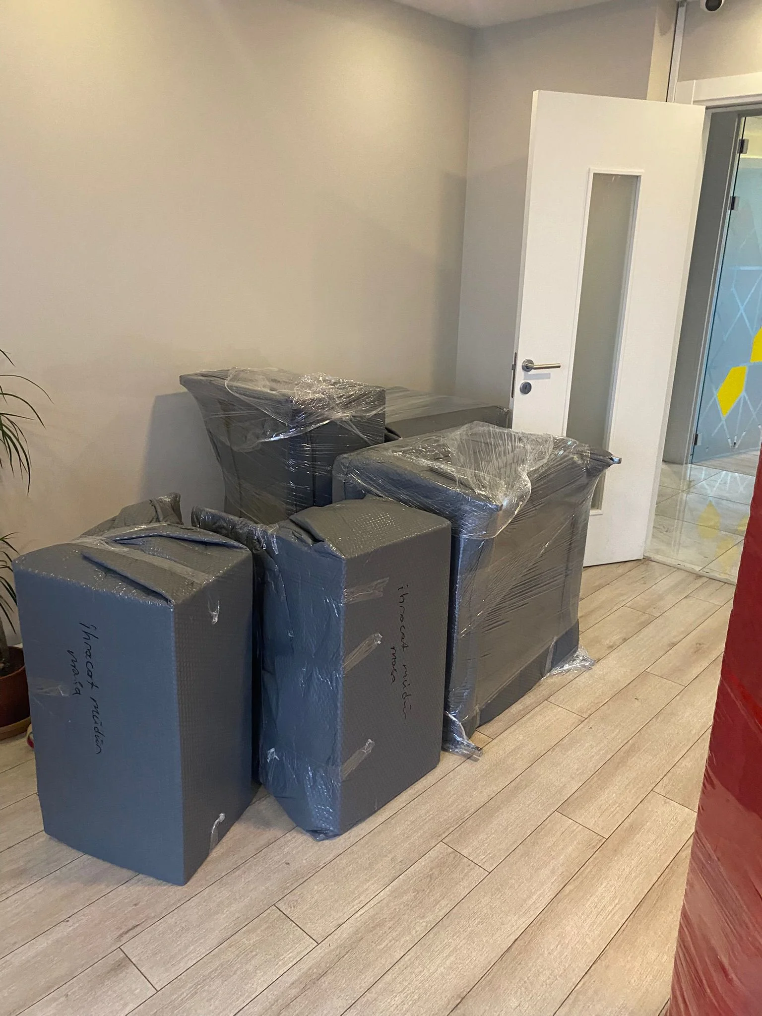 Profesyonel nakliyat ekibi